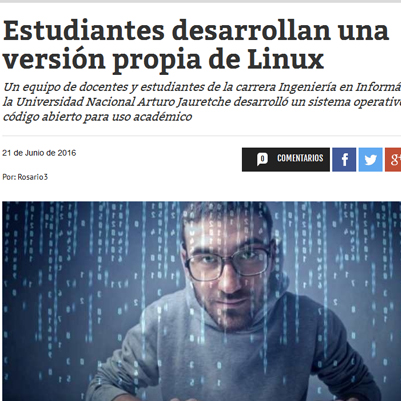 Estudiantes desarrollan versión propia de Linux