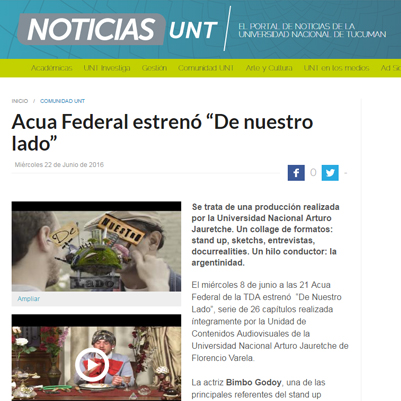 Noticias UNT