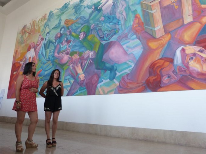 Mural Sobre La Historia Nacional