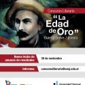 Concurso Literario «La Edad De Oro» – Nueva Fecha De Anuncio De Resultados