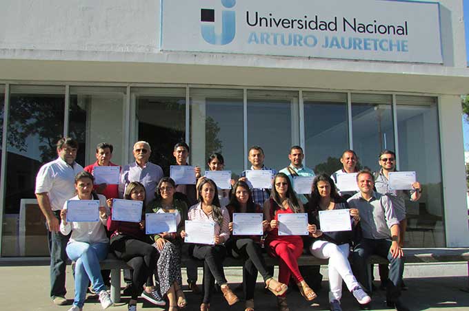 Estudiantes colombianos cursaron un seminario intensivo en la UNAJ