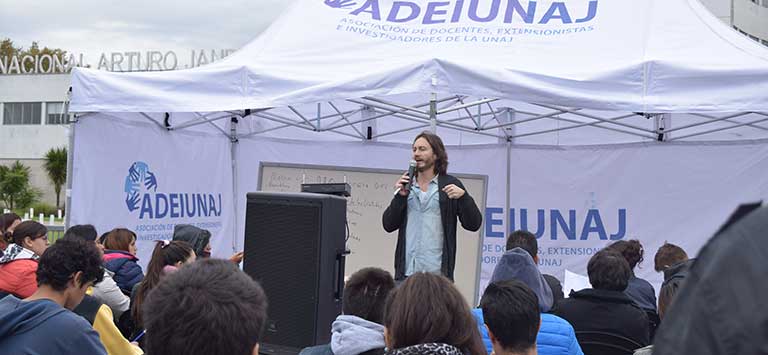 Docentes De La UNAJ Se Sumaron Al Paro Nacional Universitario