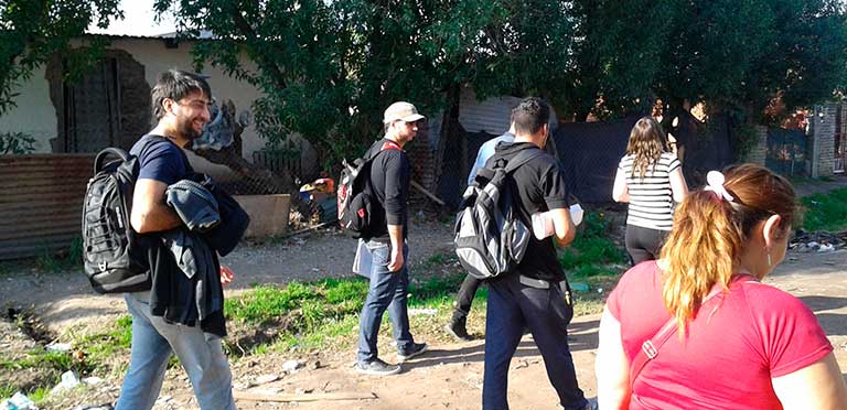 Estudiantes De Ingeniería Realizaron Un Relevamiento De Instalaciones Eléctricas Domiciliarias En Bosques