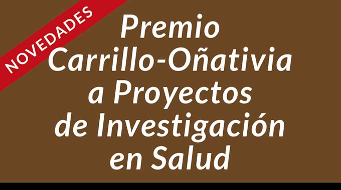 Premio Ramón Carrillo – Arturo Oñativia a Proyectos de Investigación en Salud