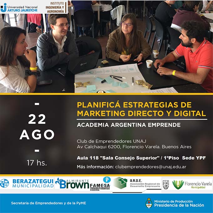 Taller "Herramientas de marketing para tu emprendimiento" - Academia Argentina Emprende