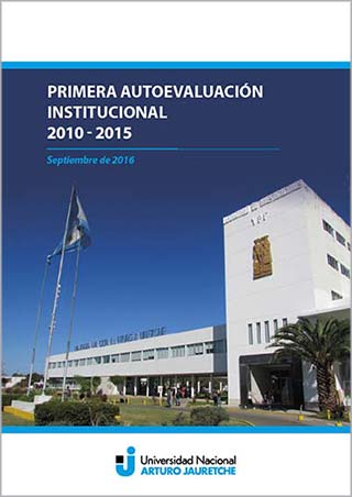 Portada informe Autoevaluación UNAJ