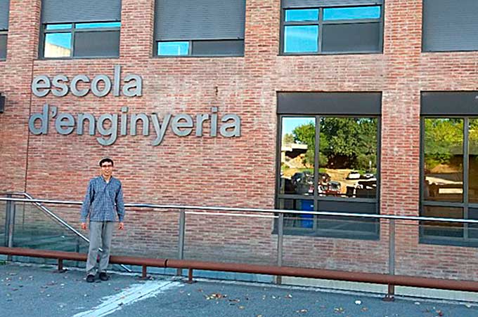 Docente De Ingeniería Realiza Una Estancia De Investigación En Barcelona