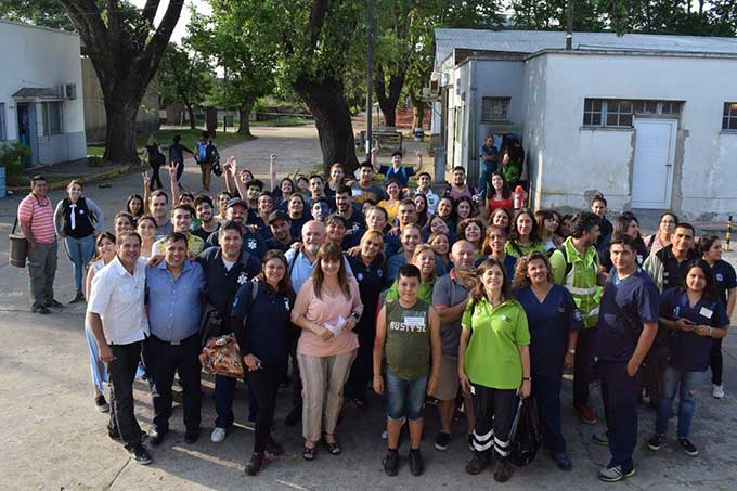 Estudiantes De Emergencias Sanitarias Y Desastres Realizaron Un Simulacro