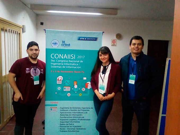 Estudiantes y docentes del Ingeniería Informática participaron del CONAIISI 2017
