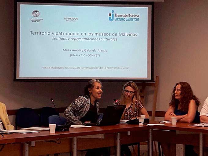 La UNAJ participó del 1er Encuentro Nacional de Investigadores de la Cuestión Malvinas en el la Cámara de Diputados de la Nación 