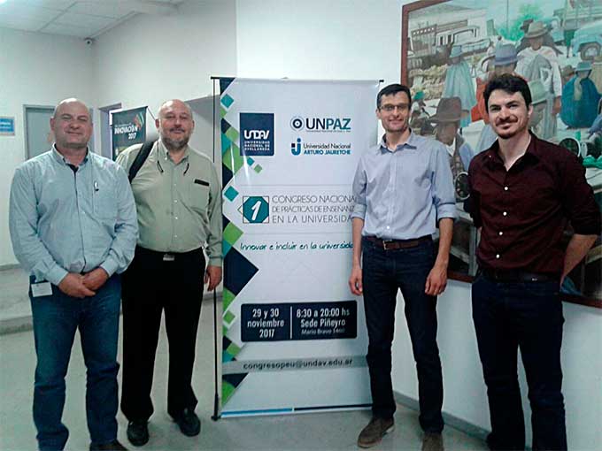 Docentes De Taller De Ingeniería Participaron Del 1º Congreso Nacional De Prácticas De Enseñanza En La Universidad