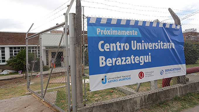 Nueva sede de la UNAJ en Berazategui