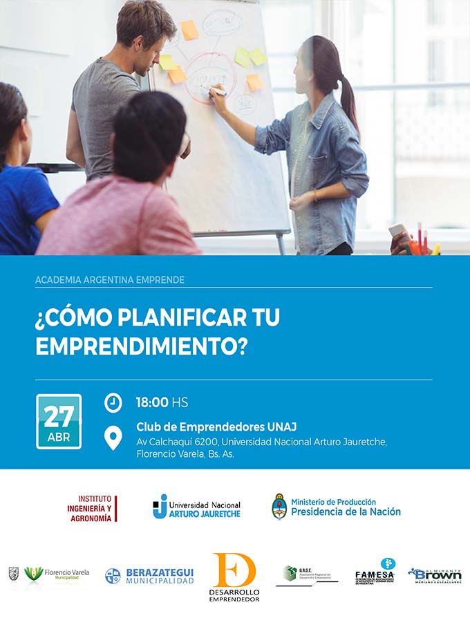 Taller "¿Como planificar tu emprendimiento? " - Academia Argentina Emprende