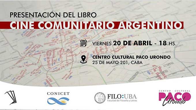 Docente De La UNAJ Co-autor Del Libro “Cine Comunitario Argentino”