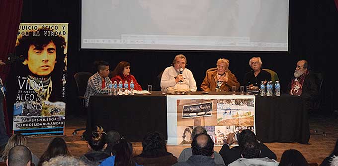 Homenaje a Agustín Ramírez a treinta años de su asesinato