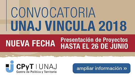 Convocatoria UNAJ Vincula 2018