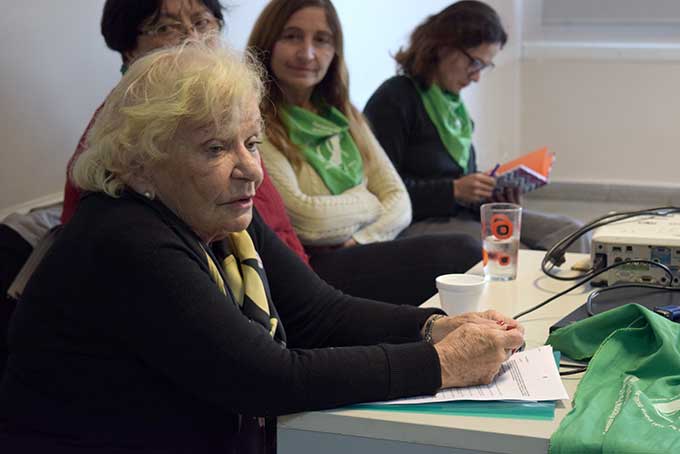 Referentes del movimiento feminista en el cierre de curso de posgrado sobre derechos sexuales y reproductivos con perspectiva de género