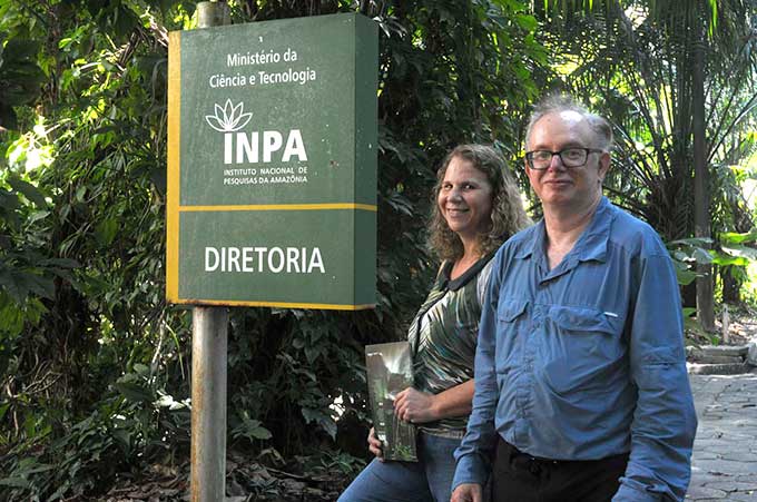 Docente ofreció una conferencia en el Instituto Nacional de Pesquisas da Amazonia