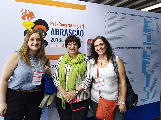 Docentes del Instituto de Ciencias de la Salud participaron del 12° Congreso de Salud Colectiva en Brasil 