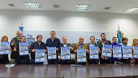 La campaña “Salvemos a la UNAJ” llegó a la Cámara de Diputados provincial