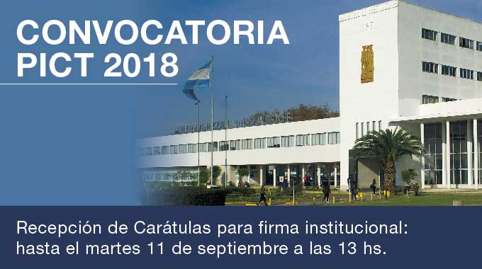 Convocatoria PICT 2018