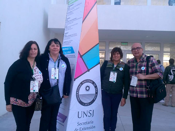 Docentes del Instituto de Ciencias de la Salud participaron del 8° Congreso Nacional de Extensión Universitaria