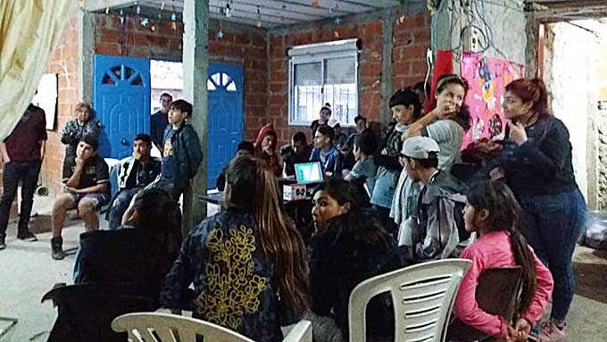 CAPS de La Esmeralda y el Centro comunitario Mirada al Cielo