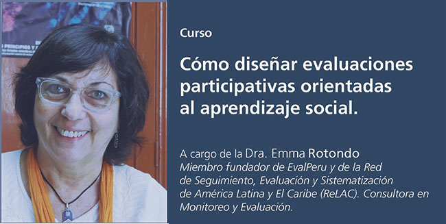 Curso: Cómo Diseñar Evaluaciones Participativas Orientadas Al Aprendizaje Social