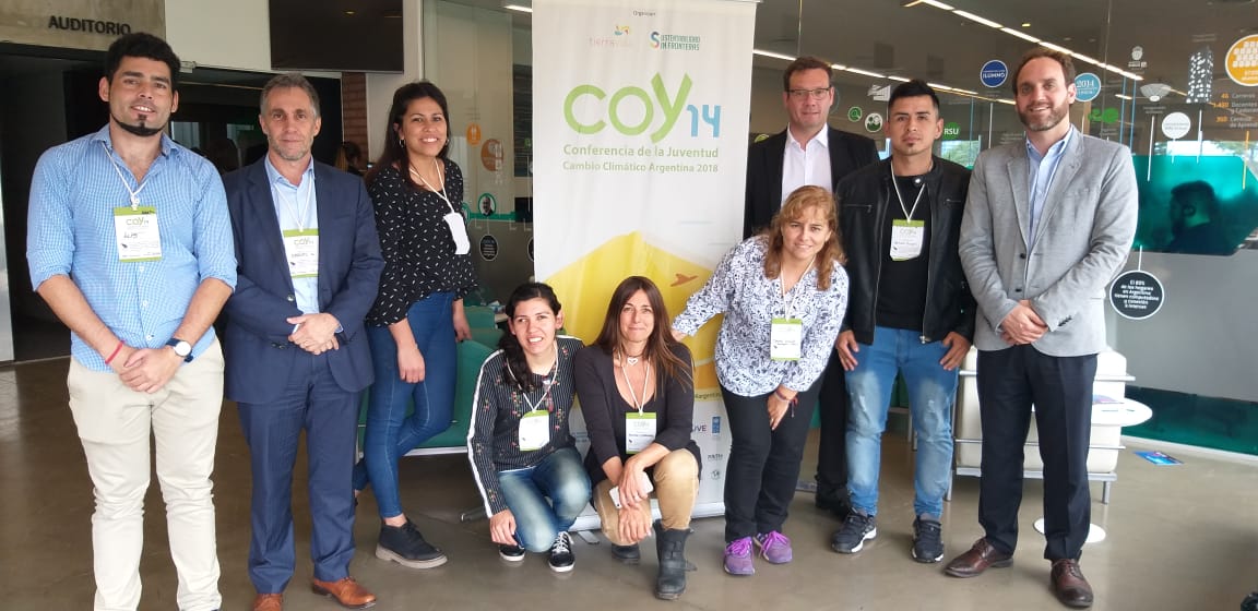 Participación de la COY de los alumnos de la Lic. en Gestión Ambiental