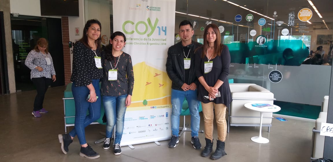 Participación de la COY de los alumnos de la Lic. en Gestión Ambiental