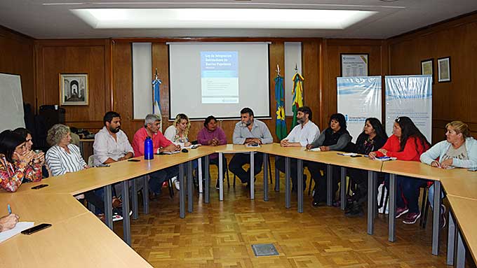 Encuentro De Trabajo Sobre La Ley De Integración Sociourbana De Barrios Populares