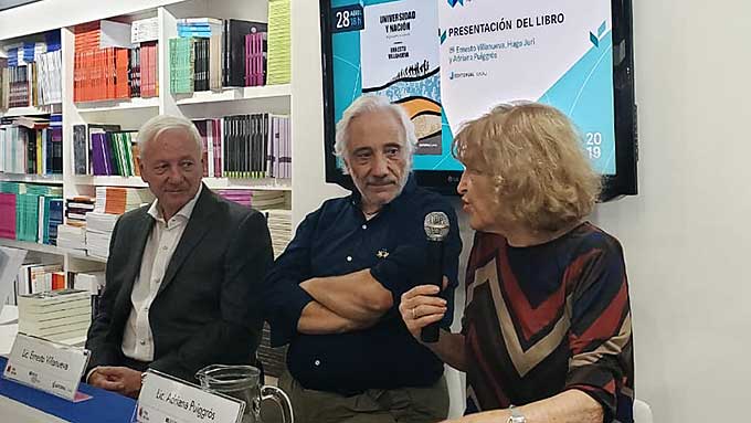 Ernesto Villanueva Presentó “Universidad Y Nación” En La Feria Del Libro