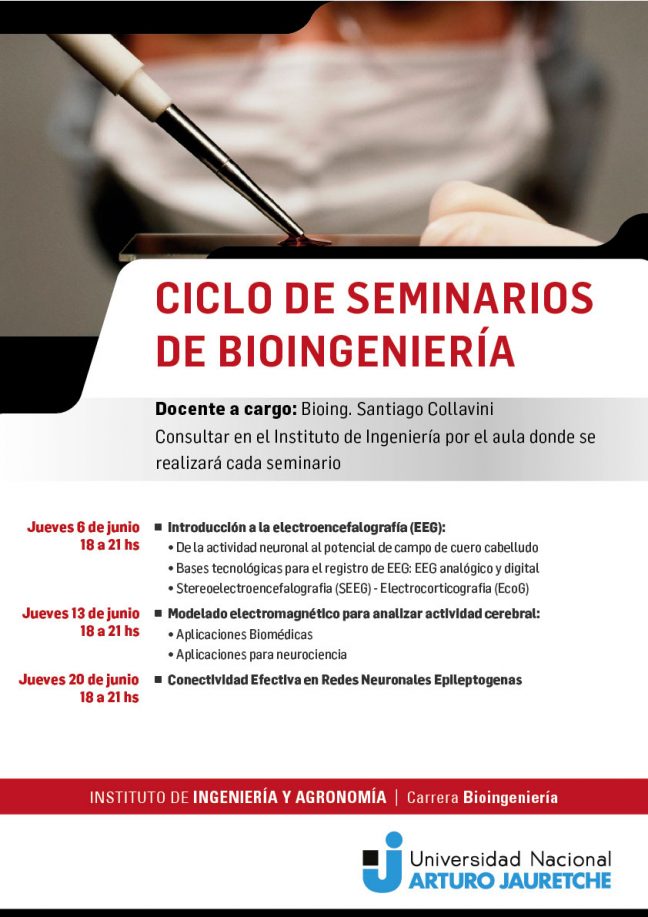 Ciclo de seminarios de Bioingeniería
