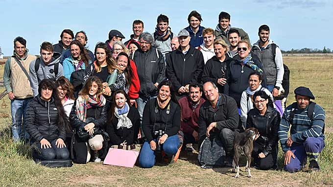 Estudiantes de la Tecnicatura en Emprendimientos Agropecuarios de la sede Brandsen realizaron su primera salida de campo