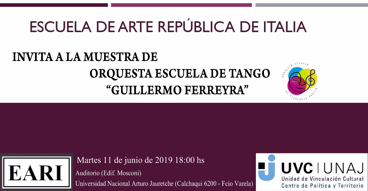 Muestra de escuela orquesta de tango