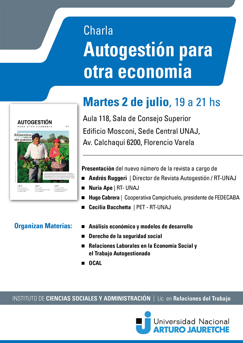 Autogestión para otra economía