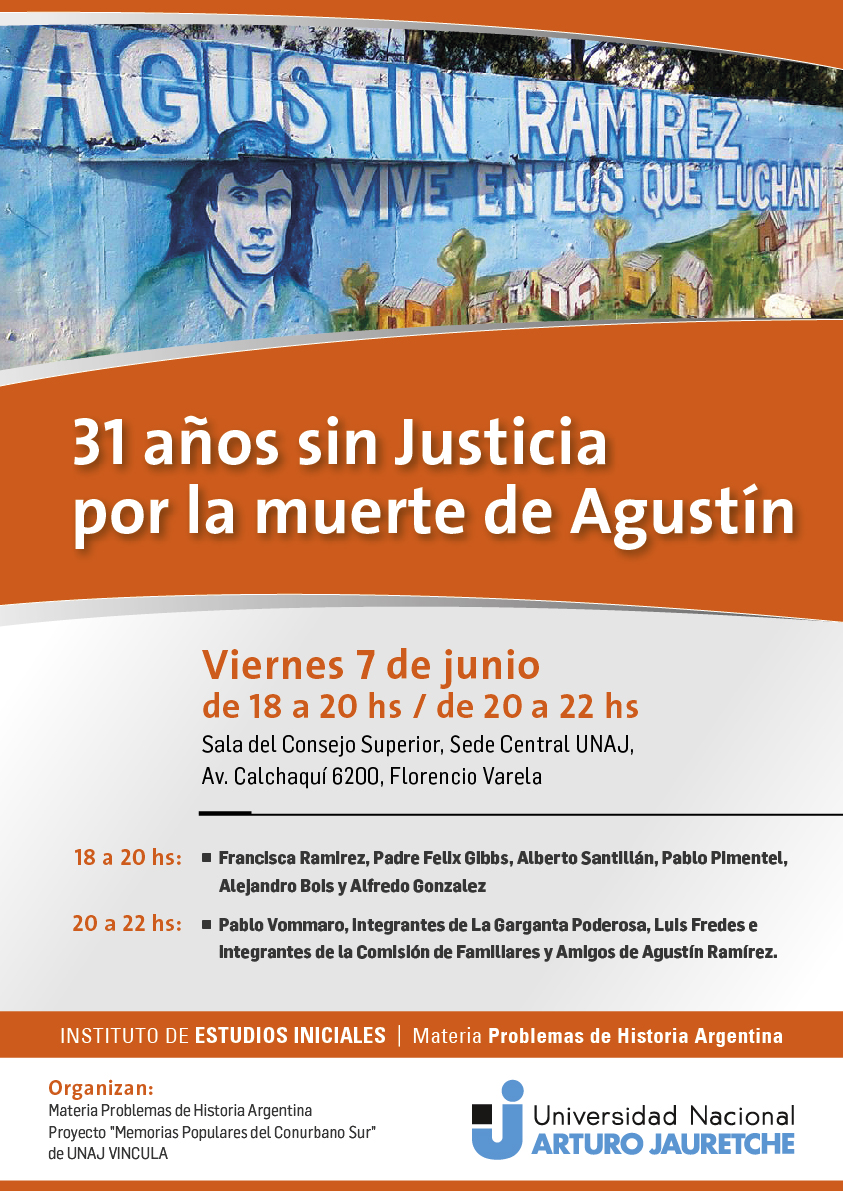 31 años sin justicia por la muerte de Agustín