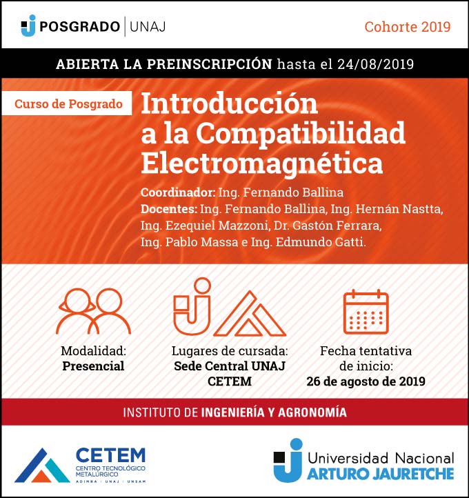 Curso de Posgrado: Introducción a la Compatibilidad Electromagnética