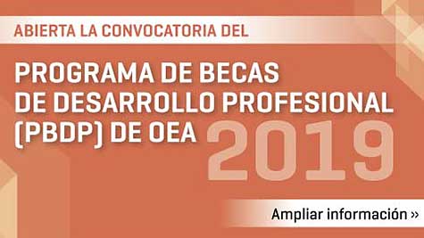 Abierta La Convocatoria Del Programa De Becas De Desarrollo Profesional (PBDP) De OEA