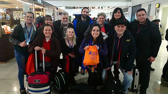 Estudiantes de Medicina y Kinesiología participaron de un Congreso sobre Columna Vertebral en Chile