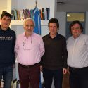 La Vuelta A Casa: El Rector Villanueva Con Estudiantes De La UNAJ A Su Regreso