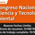 Convocatoria IV Congreso Nacional De Ciencia Y Tecnología Ambiental