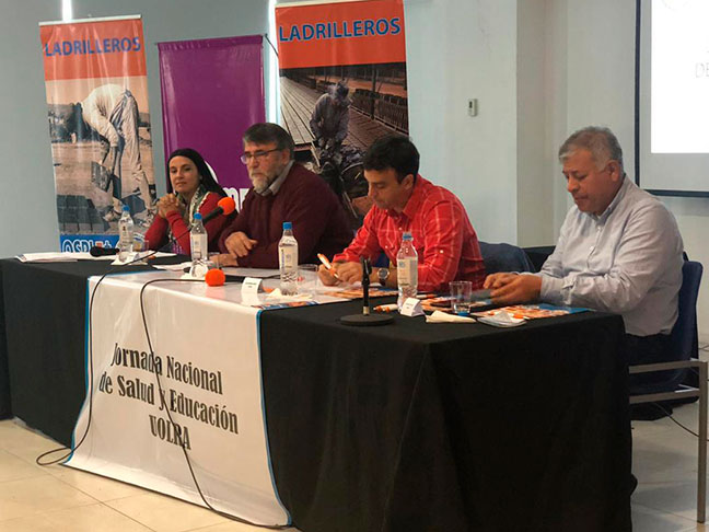 La UNAJ Participó De Jornada De Salud Y Educación Del Sindicato De Ladrilleros