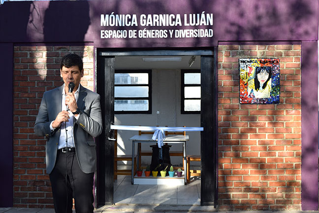 Inauguración del Espacio de género y diversidad «Mónica Garnica Luján»