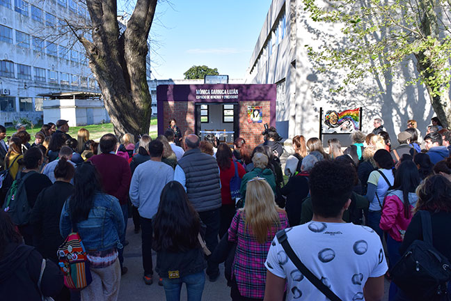 Inauguración del Espacio de género y diversidad «Mónica Garnica Luján»