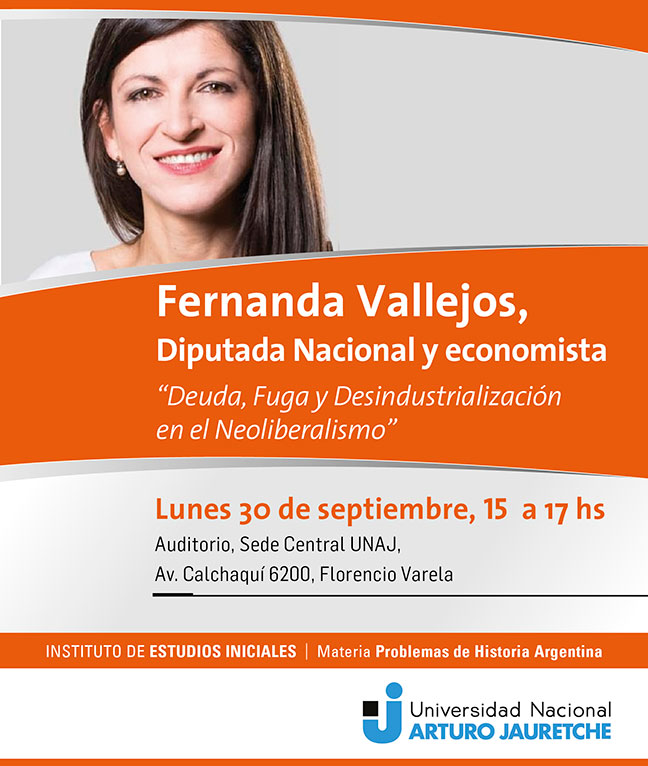 Diputada Nacional Fernanda Vallejos