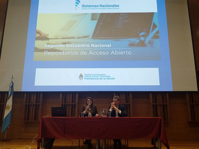 El RID UNAJ en el Segundo Encuentro Nacional de Repositorios de Acceso Abierto