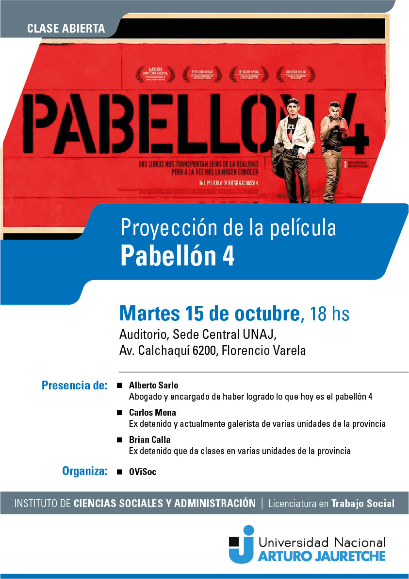 Proyección de película "Pabellón 4"