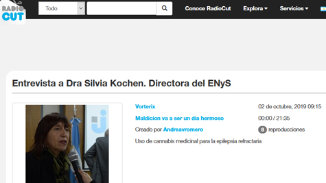 Entrevista A Dra Silvia Kochen. Directora Del ENyS