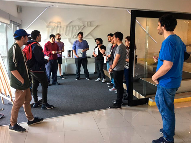 Estudiantes de Ingeniería en Informática visitaron el Polo IT La Plata